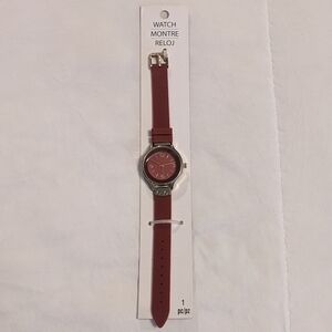 💥🆕 Burgundy Watch